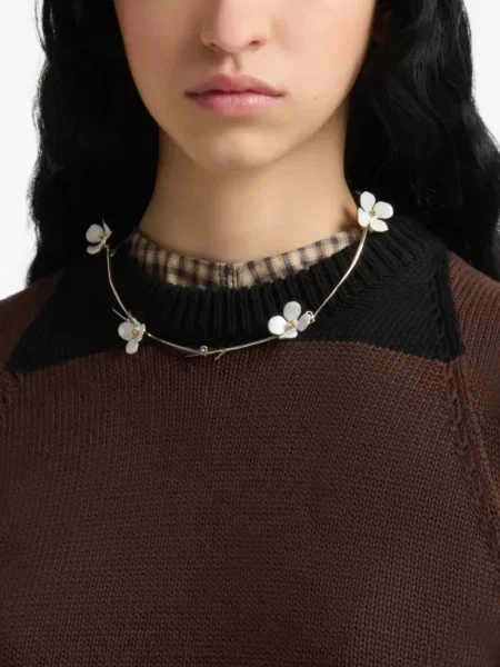 Colier Marni alb