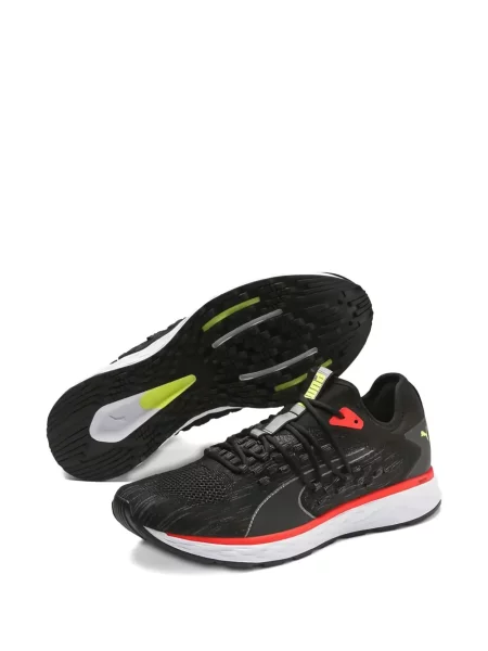 Sneakerși Puma tricotate negru