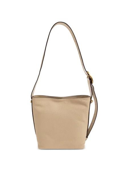 Geantă Michael Michael Kors din piele cu volane roz