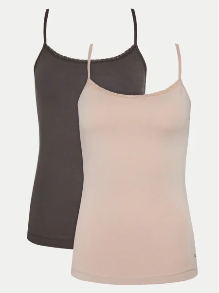 Топ Tommy Hilfiger Underwear бежово
