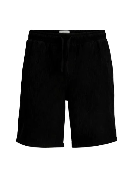 Szorty Jack & Jones casual z nadrukiem czarne