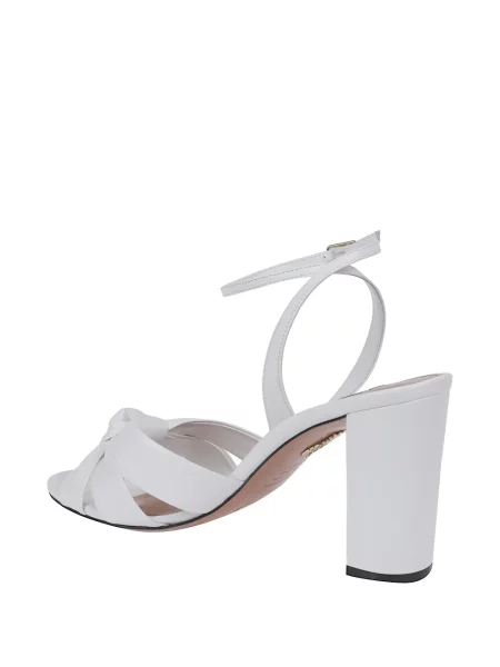 Sandale Aquazzura din piele alb
