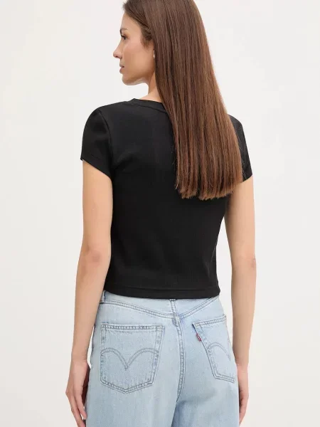 Tričko Calvin Klein Jeans černá