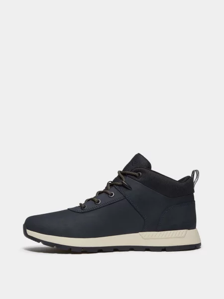 Кроссовки Timberland из нубука синие