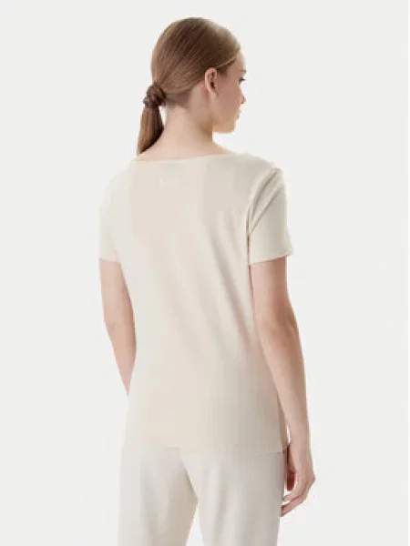Tričko Ea7 Emporio Armani béžové