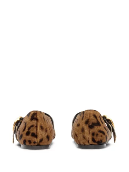 Balerini Burberry cu imagine maro