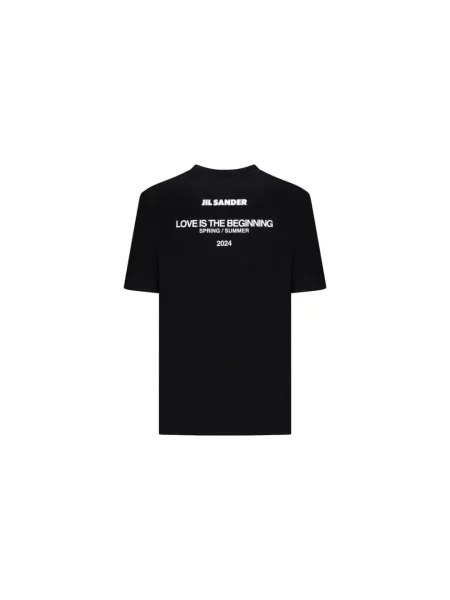 Koszulka Jil Sander czarna