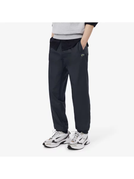 Lacoste Wodoodporne Spodnie Dresowe O Regularnym Kroju czarny