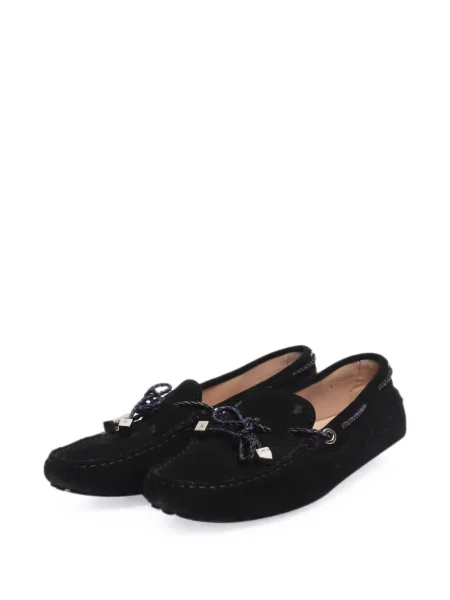 Pantofi loafer Tod's cu autograf negru