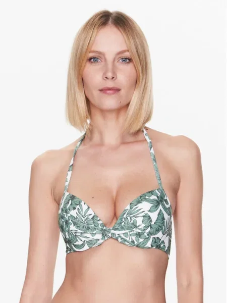 TWINSET Bikini partea de sus verde