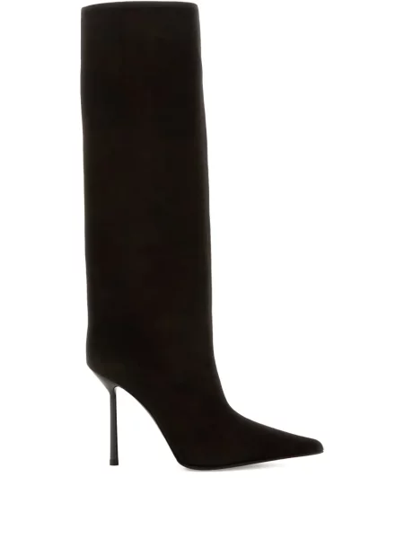 Botine Le Silla din piele de căprioară negru