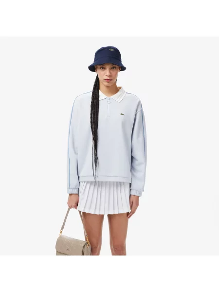 Lacoste толстовка Loose Fit блакитна