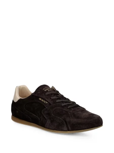Sneakerși Gant din piele de căprioară maro