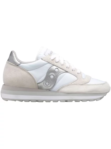 Sneakersy Saucony Jazz skórzane białe