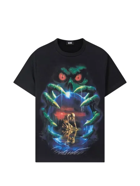 Tricou Gcds cu imagine negru