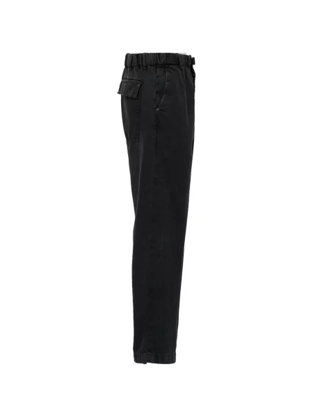 Cu centură pantaloni White Sand alb