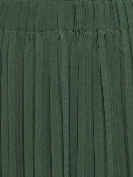 Fustă midi P.a.r.o.s.h. din crep verde