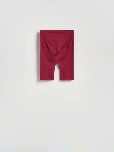 Reserved Sportowe kolarki bordowy