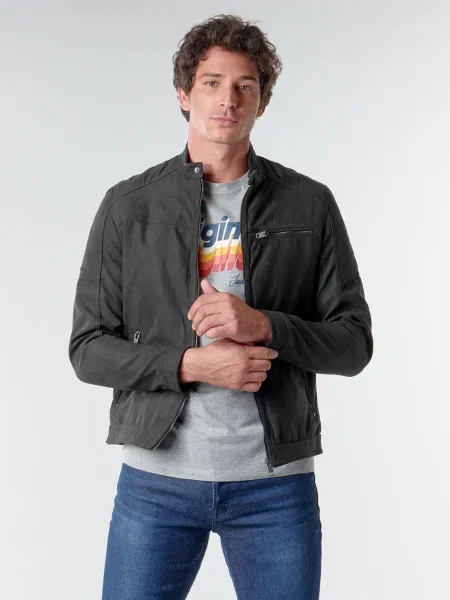 Átmeneti dzseki Jack & Jones fekete