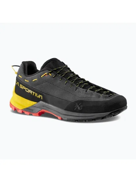 La Sportiva Tx Guide Leather carbon/sárga férfi közelítő cipő. Méret: EU szürke