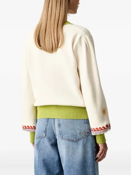 Cardigan Never Fully Dressed cu broderie