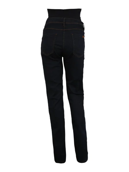 Jeans Sophia albastru denim / denim negru