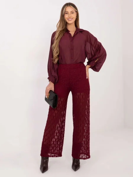 Pantaloni Italy Moda maro