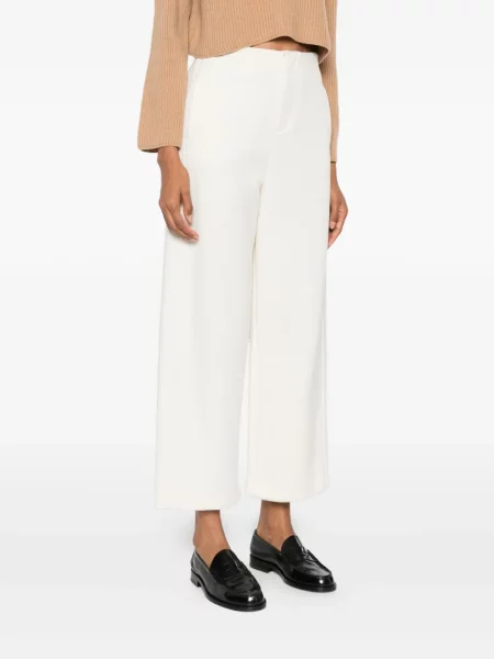 Cropp pantaloni Max Mara alb