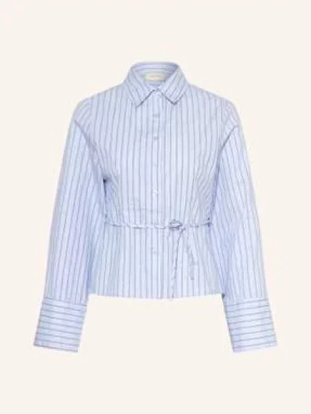 Neo Noir Koszula Clarida blau biała