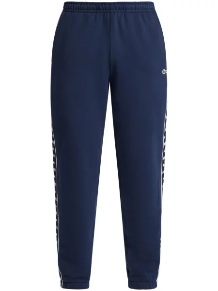 Pantaloni Lacoste albastru