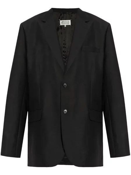 Sacou Maison Margiela de lână negru