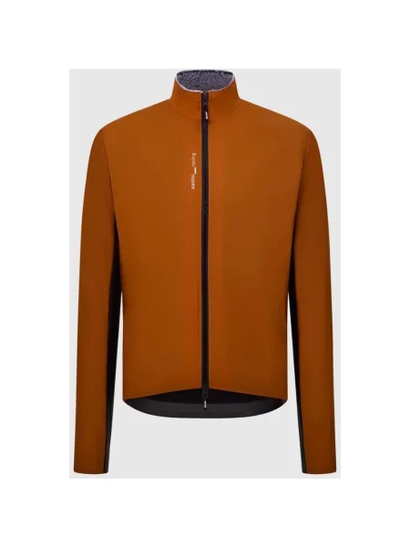 Kurtka wiatrówka Santini Alpha Insulated Slim Fit ceglasty XS czarny