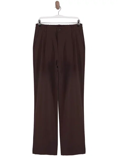 Trendyol Pantaloni cutați maro