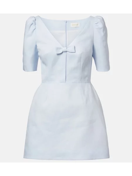 Rochie Shushu/tong cu funde de in albastru