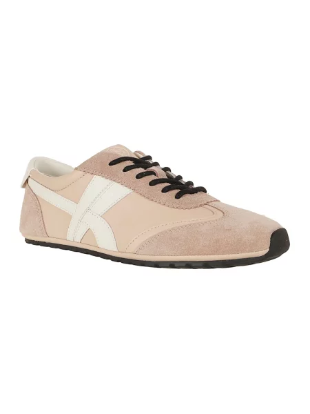 Sneakersy Tory Burch skórzane różowe