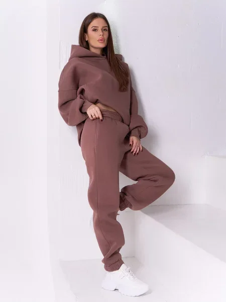 Штани спортивні ISSA Plus коричневий