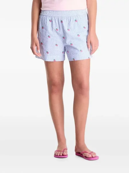 Pantaloni scurți Mc2 Saint Barth albastru