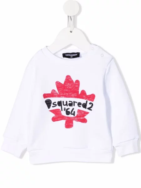Bluza dziecięca Dsquared2 biała