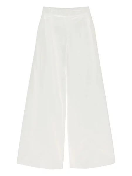 Pantaloni Federica Tosi alb