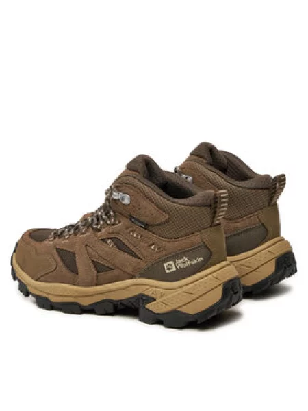 Jack Wolfskin Trekking čevlji Vojo Tour Mid W rjava