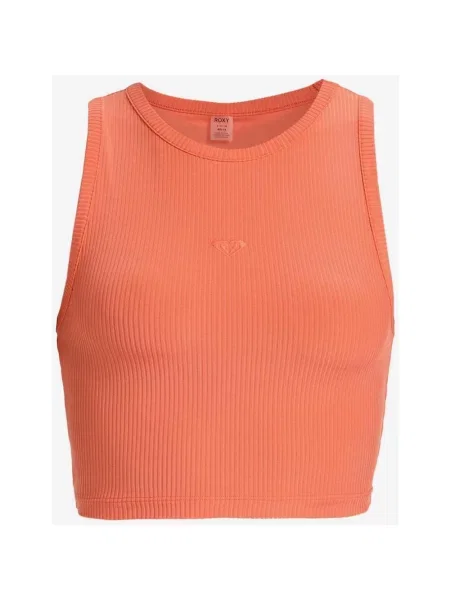 Koszulka Roxy Rise & Vibe 2 bez rękawów XS pomarańczowa