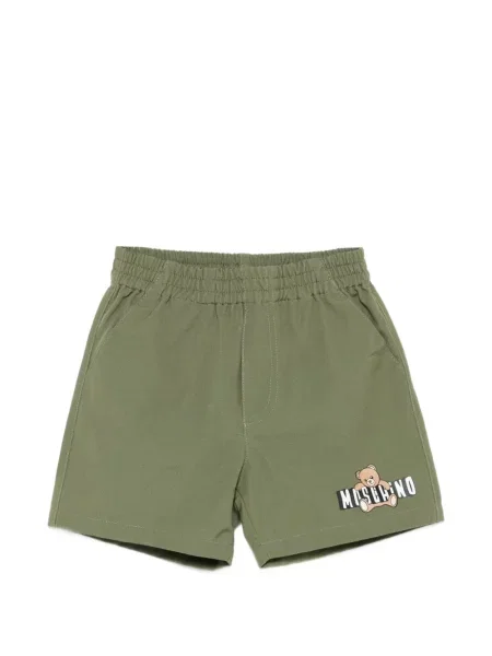 Szorty dziecięce Moschino zielone