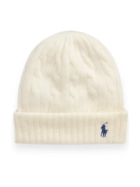 Czapka Ralph Lauren beżowa