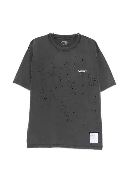 Tricou Satisfy cu decolteu rotund gri