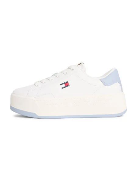 Sneakerși Tommy Jeans albastru