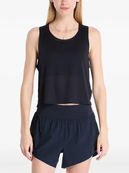 Decupat top Ciele plasă negru