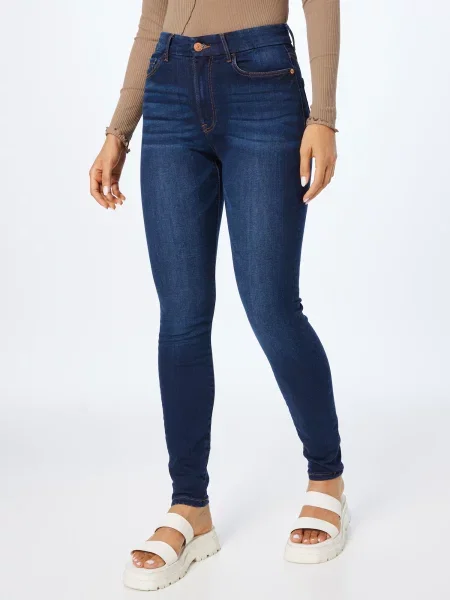 Lindex Jeans Clara denim albastru