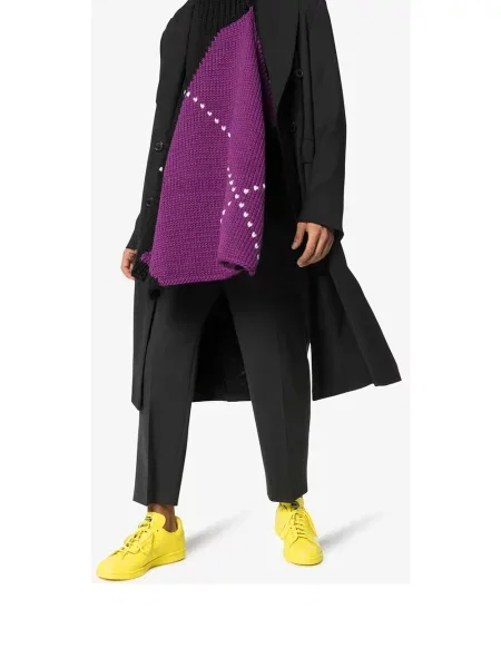 Kožené tenisky Adidas Raf Simons šedé