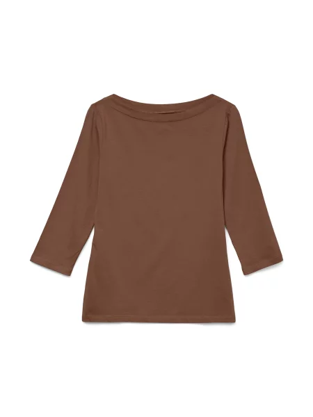 VERO MODA Tricou VMPANDA ciocolatiu