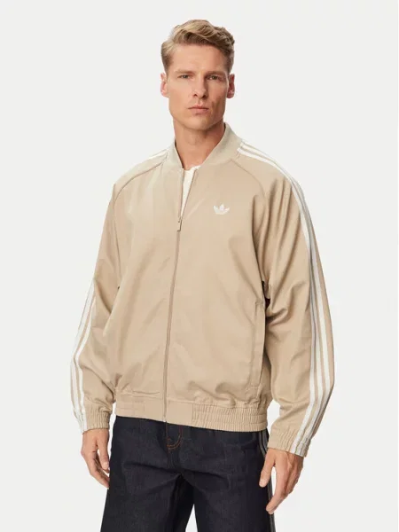 Adidas Džemperis Sst Adicolor Classics Cotton Twill smėlio
